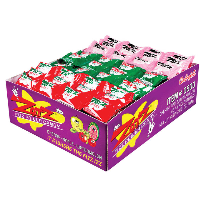 Cherry Apple & Watermelon Zotz - 48ct