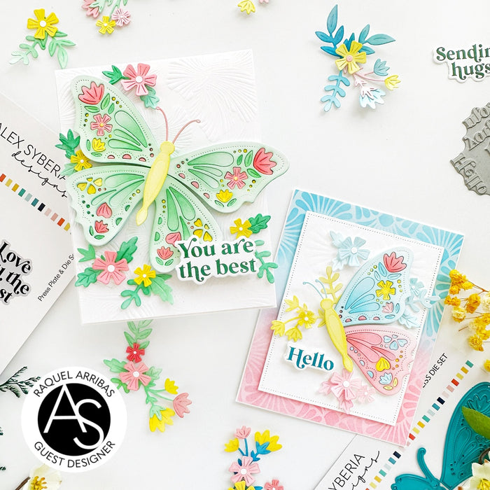 Essential Sentiments Press Plate & Die Set