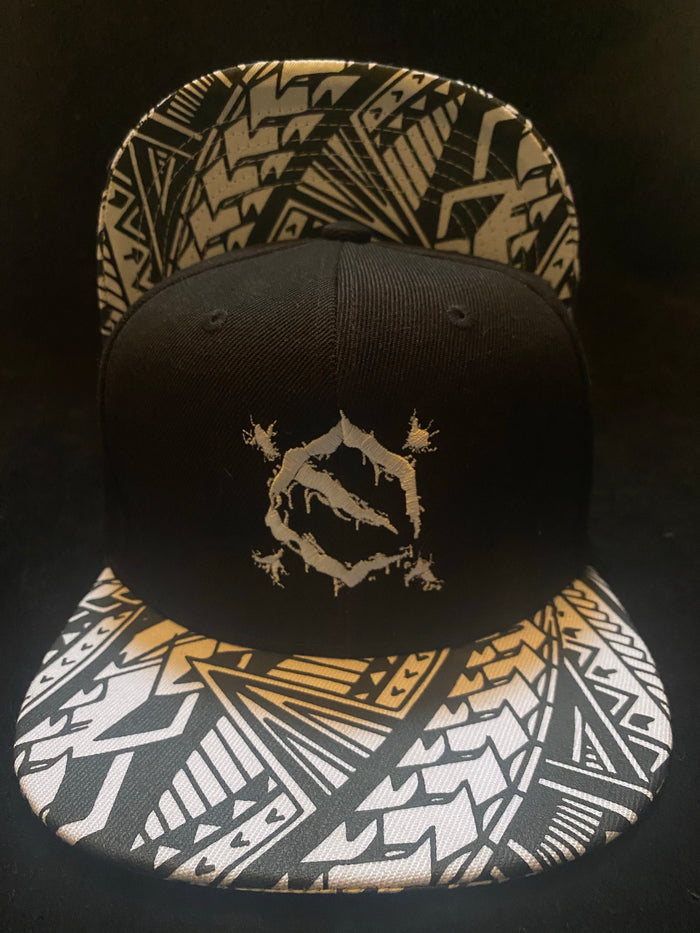 EZ MIL Tribal Brim Emblem SNAPBACK