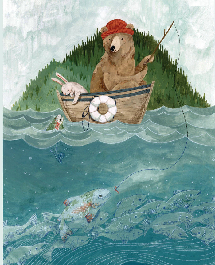 Fishing Day Print