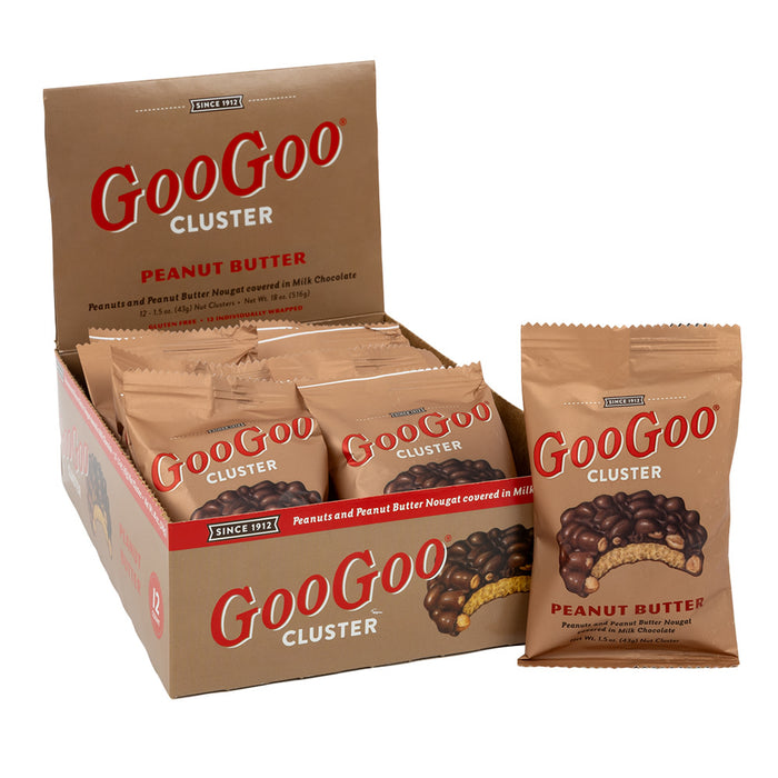 Goo Goo Clusters Peanut Butter Candy Bars - 12 Count