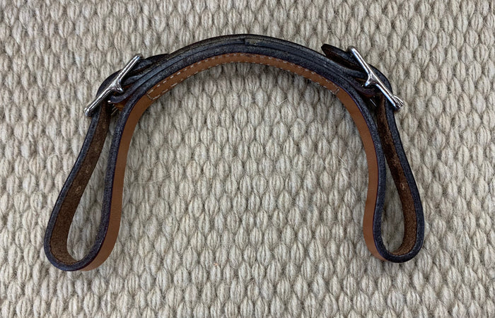 CURB STRAP - CS08 - 5/8" Double Buckle Antiqued