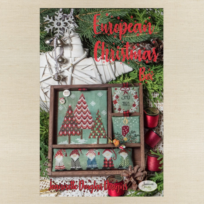 Jeannette Douglas Designs - European Christmas Box - Booklet Chart