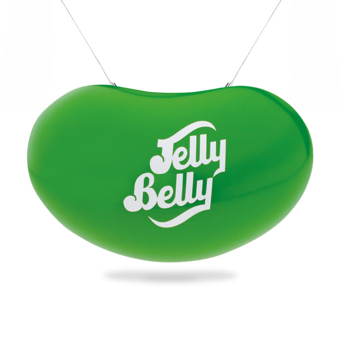 Jelly Belly 15 Inch 3D Hanging Bean Green Candy - 1 Count