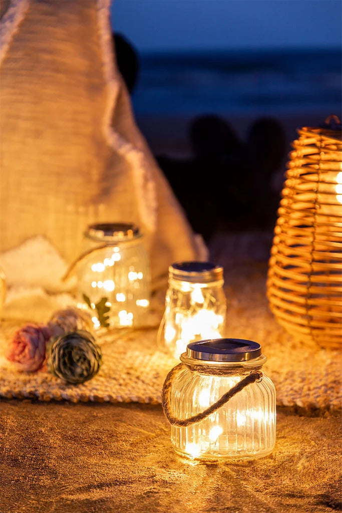 LEDs in a Jar Garland - Solar