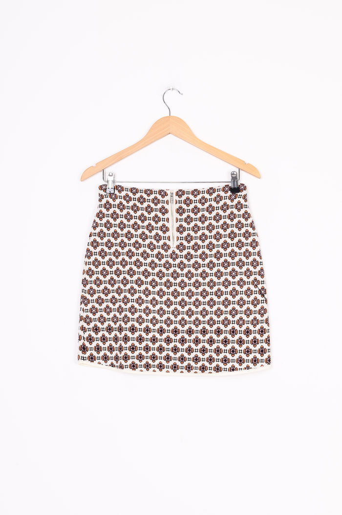 Maje Womens White Skirt Size W 28