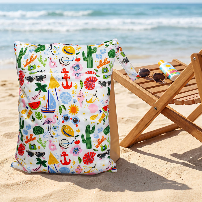 Mama Koala Wet Dry Bags (2 Pack) -Cheerful Summer