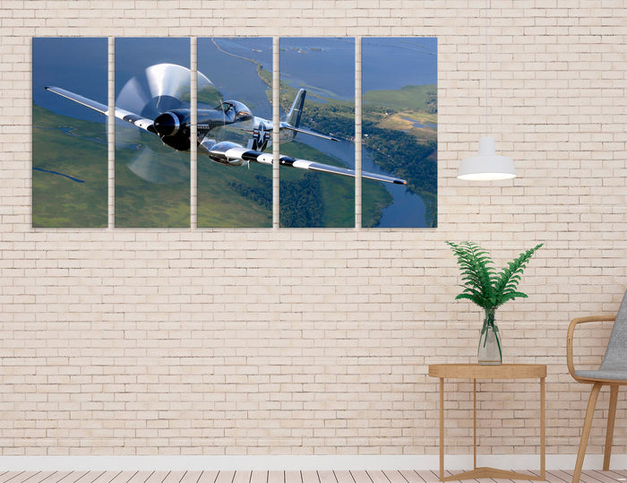 Mustang Aircraft Canvas Print #3181
