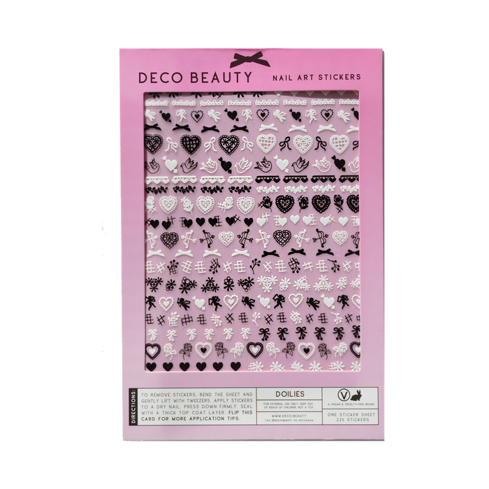 Nail Art Stickers - Doilies
