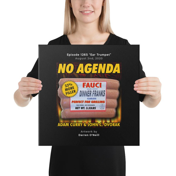 NO AGENDA 1265 - customizable canvas cover art