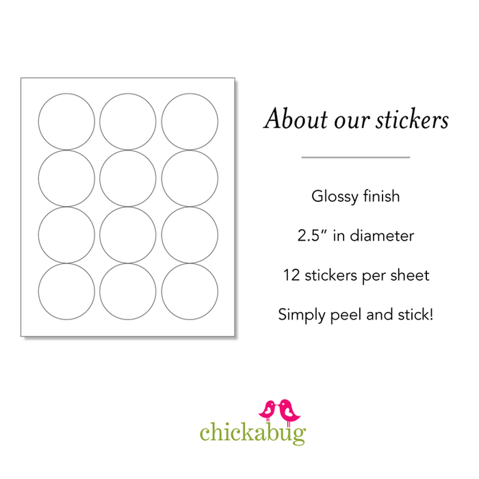 Owl Valentine's Day Stickers