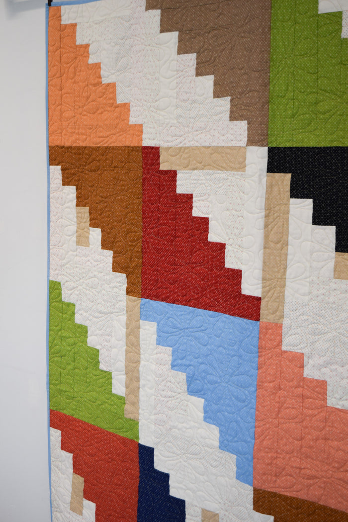 Patchwork Pathways Quilt (Downloadable Sewing Pattern)