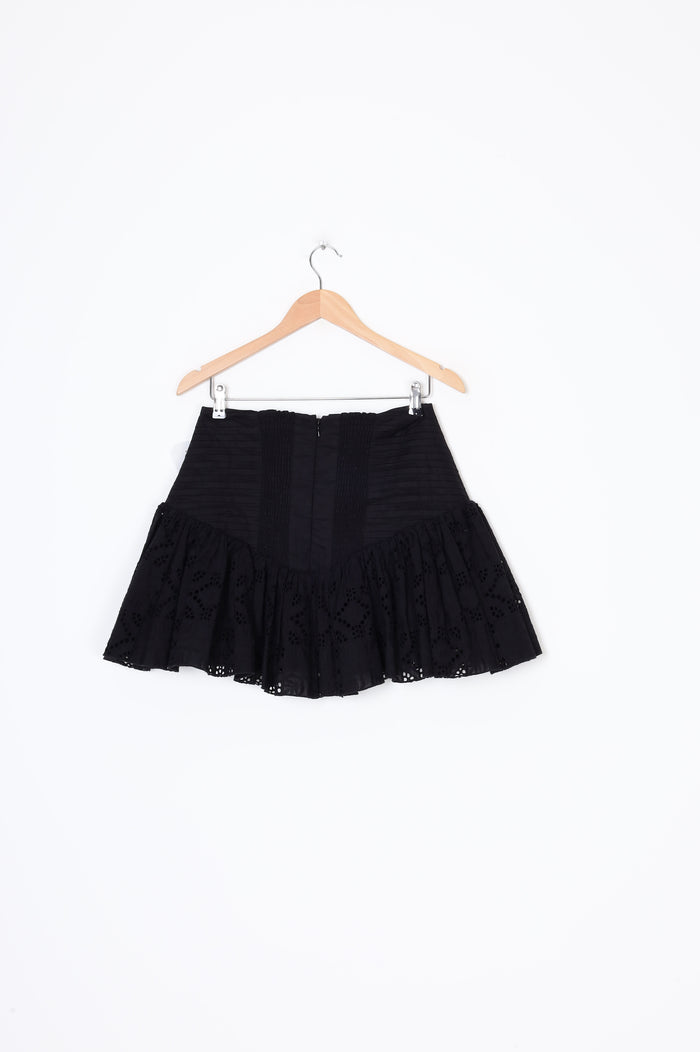 remain Womens Black Mini Skirt Size 12