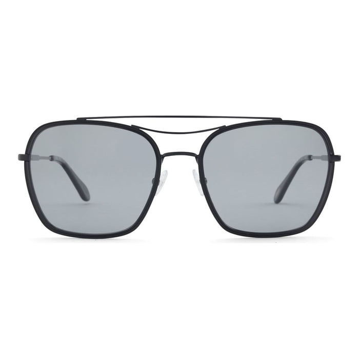 Matte Black - Grey Lens