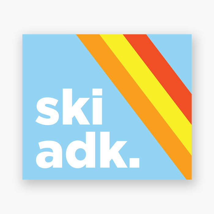 Sticker: SkiADK Series - Retro
