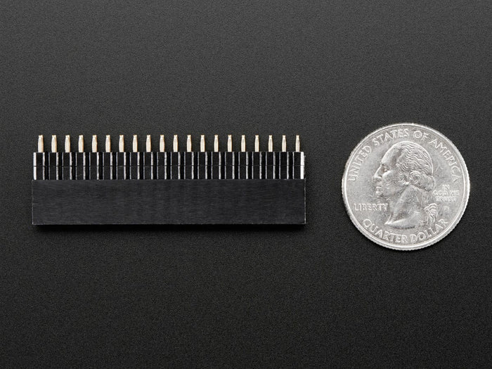 GPIO Header for RaspberryPi A+/B+/Pi 2/Pi 3 (Tall 2x20 Female Header) by The Pi Hut - The Pi Hut