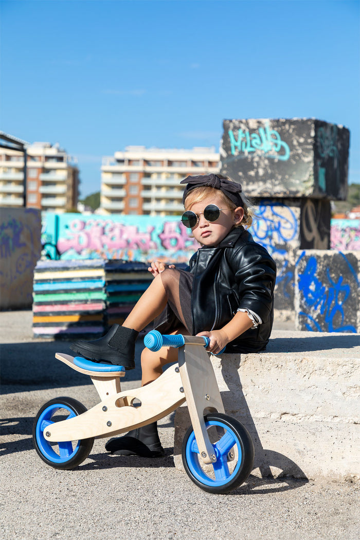 The KROSSIE - A 2 in 1 Wooden Tricycle Convertible Balance