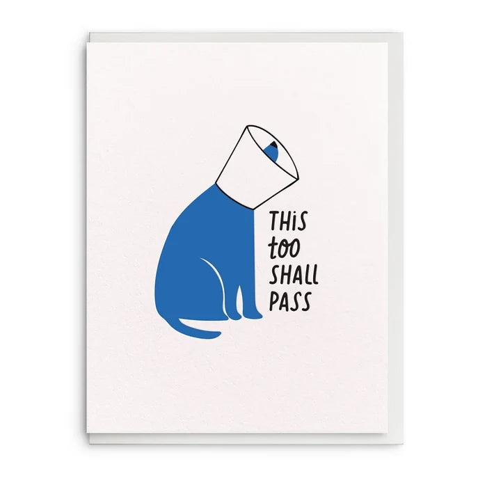 This Too Shall Pass Sympathy Card | Dahlia Press