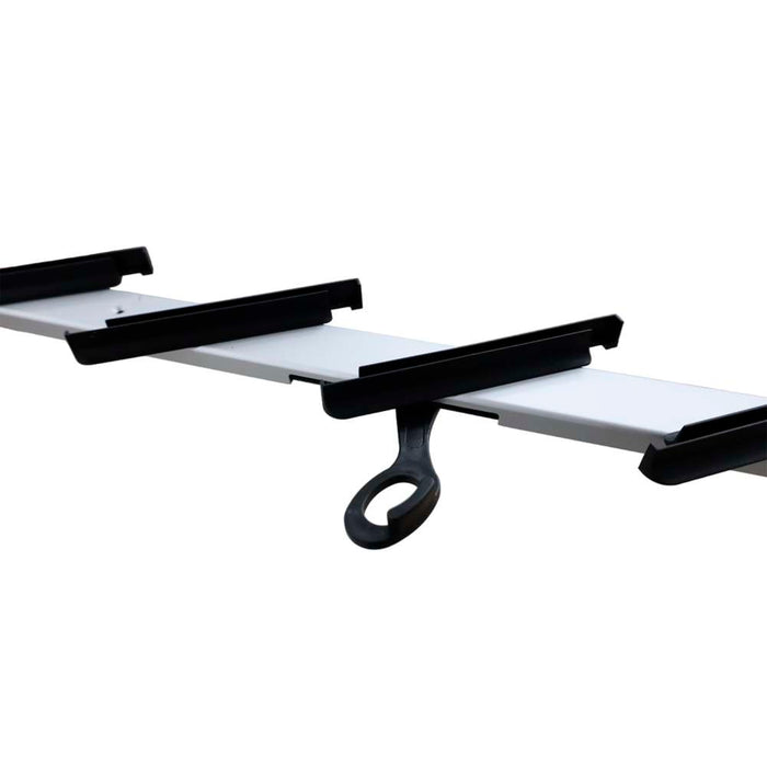Wind Louvre Frame 8 Blade Alu 6" D/C Glass **