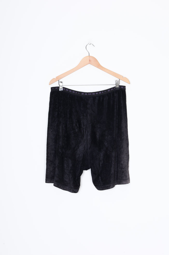 Zambesi Mens Black Shorts Size 3