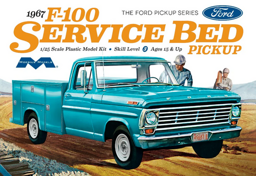 1967 F-100 Service Bed Pickup Moebius 1:25