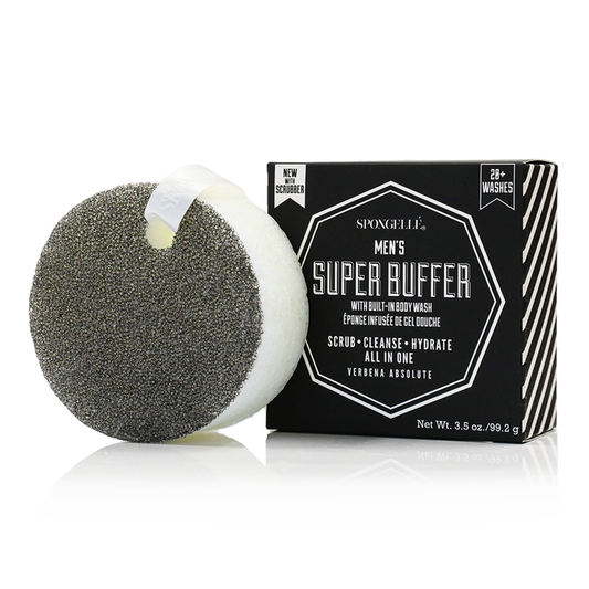 20+ Men's Super Buffer | Black Scrubber