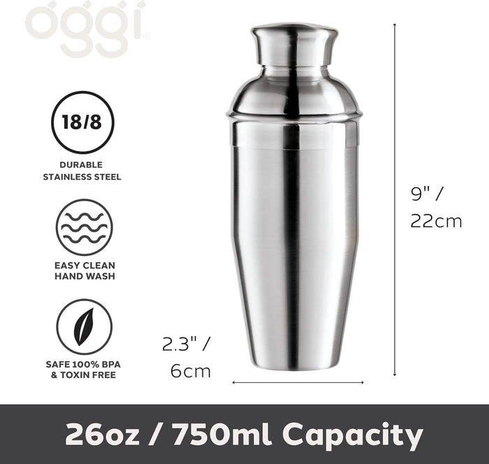 26oz Classic Cocktail Shaker