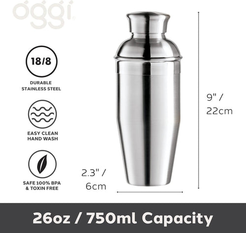 26oz Classic Cocktail Shaker