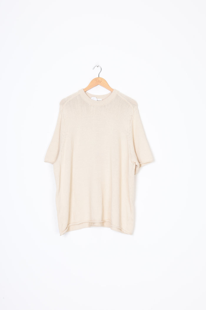 322Workhouse Womens Beige Top Size L