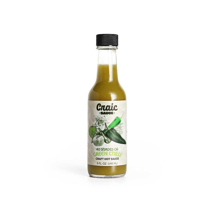 40 Shades of Green Chilli Hot Sauce Boston General Store