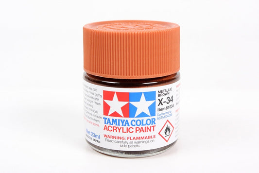 Acrylic X-34 Metallic Brown