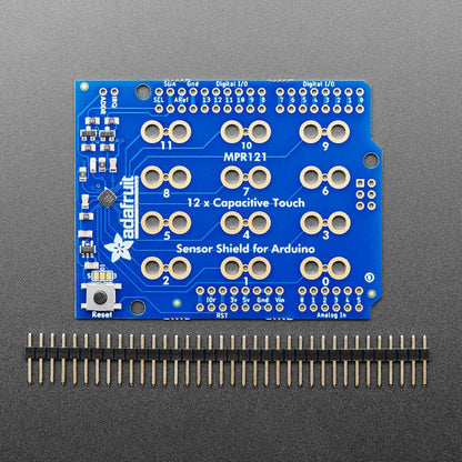 Adafruit 12 x Capacitive Touch Shield for Arduino - MPR121 by Adafruit - The Pi Hut
