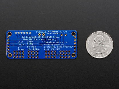 Adafruit 16-Channel 12-bit PWM/Servo Driver - I2C interface (PCA9685) by Adafruit - The Pi Hut