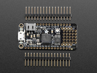 Adafruit Feather M0 Express - Designed for CircuitPython (ATSAMD21 Cortex M0) by Adafruit - The Pi Hut
