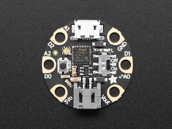 Adafruit GEMMA M0 - Miniature wearable electronic platform by Adafruit - The Pi Hut