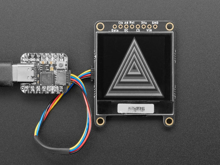 Adafruit Grayscale 1.5" 128x128 OLED Graphic Display (STEMMA QT / Qwiic) by Adafruit - The Pi Hut