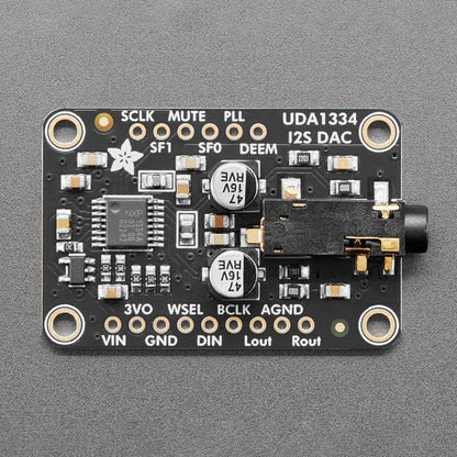 Adafruit I2S Stereo Decoder - UDA1334A Breakout by Adafruit - The Pi Hut