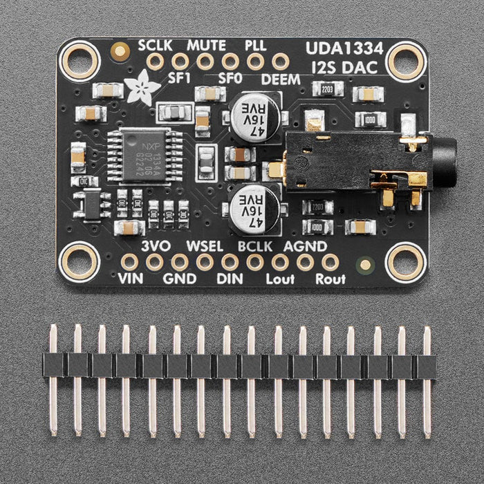 Adafruit I2S Stereo Decoder - UDA1334A Breakout by Adafruit - The Pi Hut