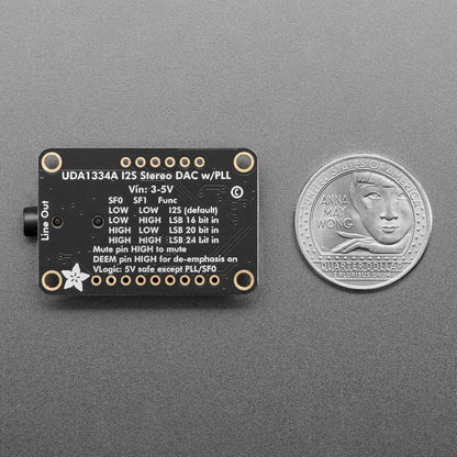 Adafruit I2S Stereo Decoder - UDA1334A Breakout by Adafruit - The Pi Hut
