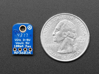 Adafruit MiniBoost 5V @ 100mA Charge Pump - AP3602A by Adafruit - The Pi Hut