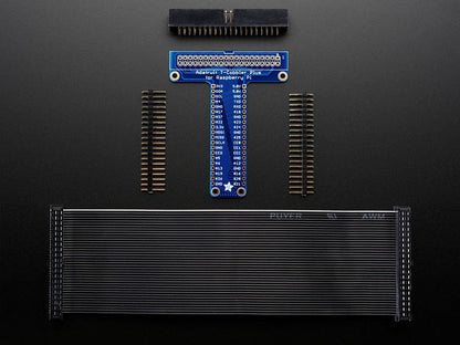 Adafruit Pi T-Cobbler Plus Kit Breakout for 2x20 Raspberry Pi (A+, B+, Pi 2, Pi 3, Pi 4, Zero) [discontinued] by Adafruit - The Pi Hut