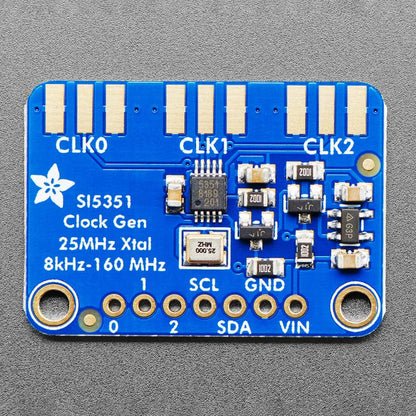 Adafruit Si5351A Clock Generator Breakout Board - 8KHz to 160MHz by Adafruit - The Pi Hut
