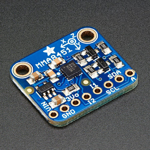 Adafruit Triple-Axis Accelerometer - ±2/4/8g @ 14-bit - MMA8451 by Adafruit - The Pi Hut