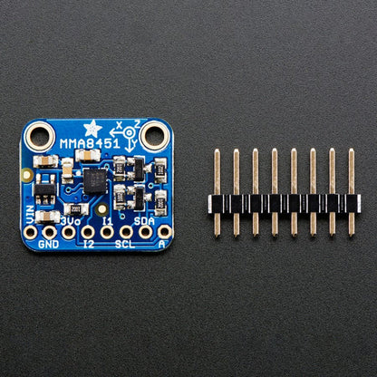 Adafruit Triple-Axis Accelerometer - ±2/4/8g @ 14-bit - MMA8451 by Adafruit - The Pi Hut