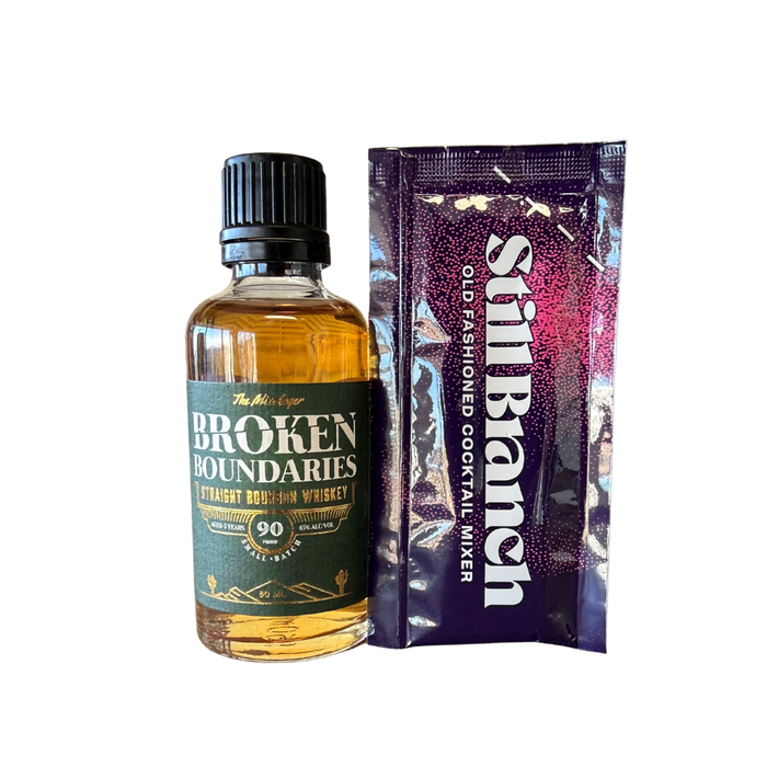 Add 50 mL Broken Boundaries & Old Fashioned Mix