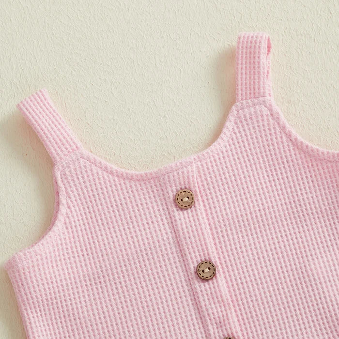 ADELINE Waffle Knit Summer Outfit