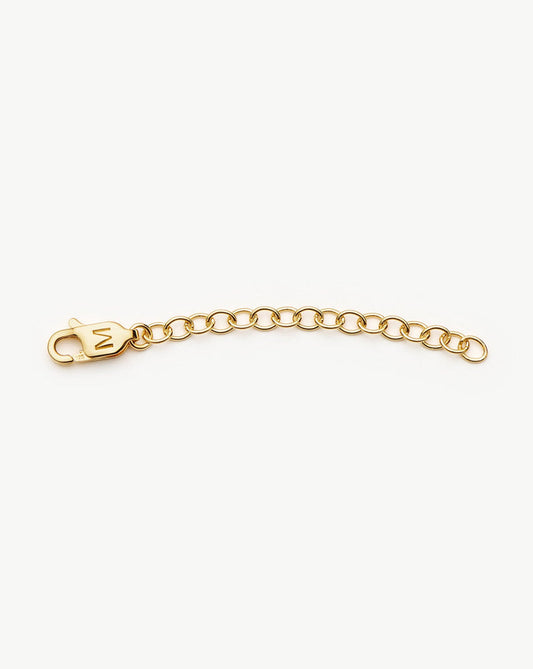 Adjustable Chain Necklace Extender | 18k Recycled Gold Vermeil Extender Missoma