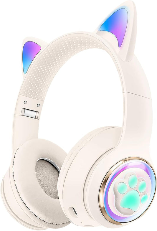 AKZ62 Cat Ear Kids Bluetooth Headphone