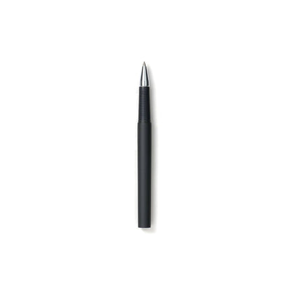 Rollerball pen open on white background