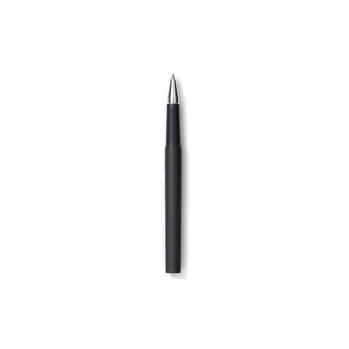 Rollerball pen open on white background